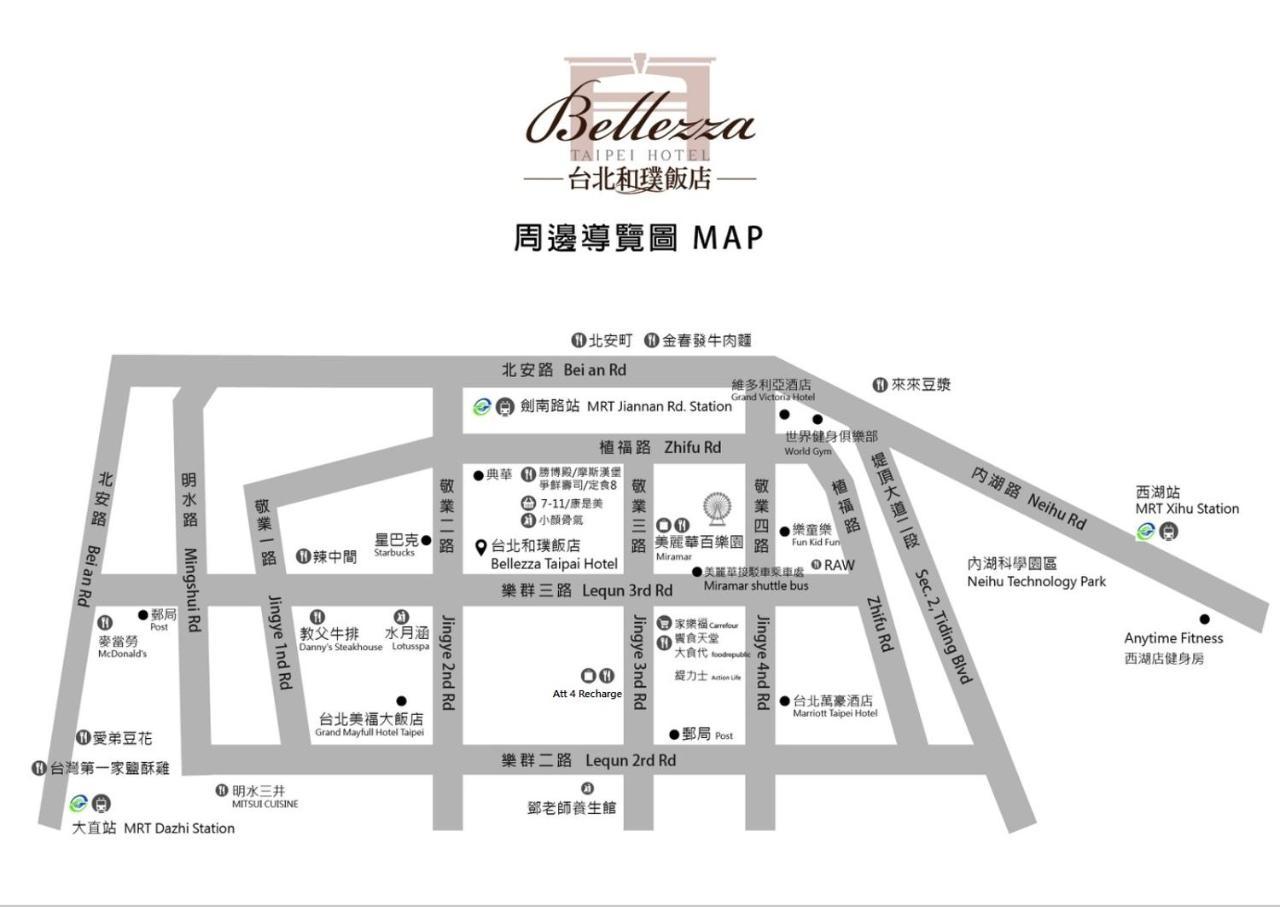 Bellezza Taipei Hotel Kültér fotó